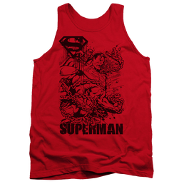 Superman Breaking Chains - Men's Tank Top Men's Tank Superman   