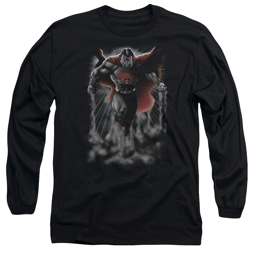 Superman Above The Clouds - Men's Long Sleeve T-Shirt Men's Long Sleeve T-Shirt Superman   
