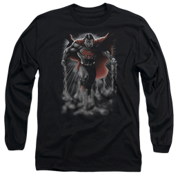 Superman Above The Clouds - Men's Long Sleeve T-Shirt Men's Long Sleeve T-Shirt Superman   