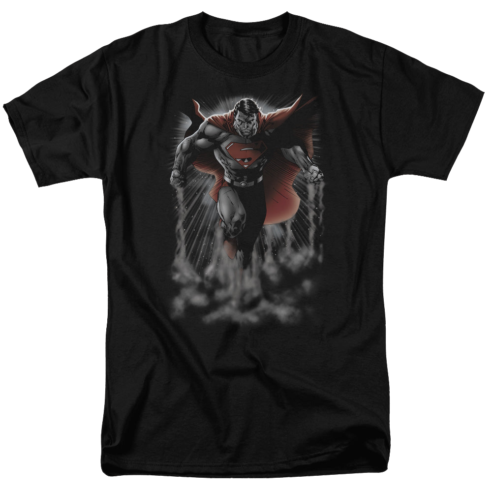 Superman Above The Clouds - Men's Regular Fit T-Shirt Men's Regular Fit T-Shirt Superman   