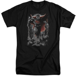 Superman Above The Clouds - Men's Tall Fit T-Shirt Men's Tall Fit T-Shirt Superman   