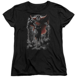 Superman Above The Clouds - Women's T-Shirt Women's T-Shirt Superman   