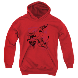 Superman Omnipresent - Youth Hoodie Youth Hoodie (Ages 8-12) Superman   