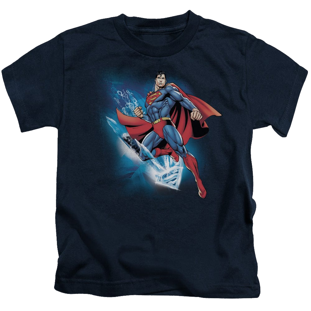 Superman Crystallize - Kid's T-Shirt Kid's T-Shirt (Ages 4-7) Superman   