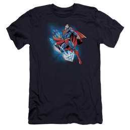 Superman Crystallize - Men's Premium Slim Fit T-Shirt Men's Premium Slim Fit T-Shirt Superman   