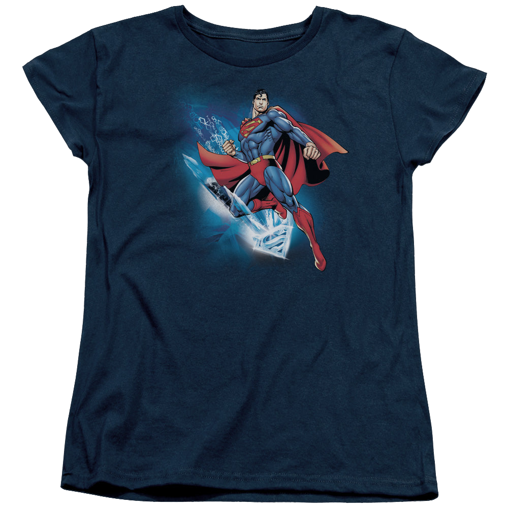 Superman Crystallize - Women's T-Shirt Women's T-Shirt Superman   