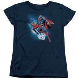 Superman Crystallize - Women's T-Shirt Women's T-Shirt Superman   