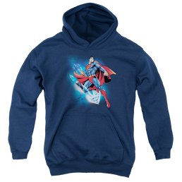 Superman Crystallize - Youth Hoodie Youth Hoodie (Ages 8-12) Superman   