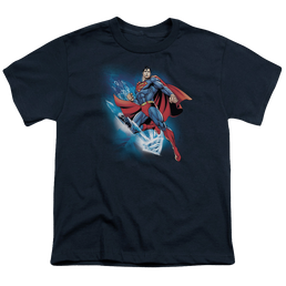 Superman Crystallize - Youth T-Shirt Youth T-Shirt (Ages 8-12) Superman   
