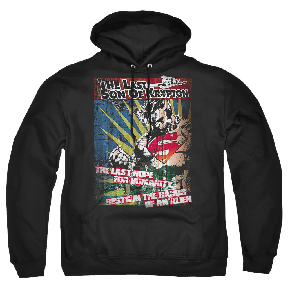 Superman Last Hope - Pullover Hoodie Pullover Hoodie Superman   
