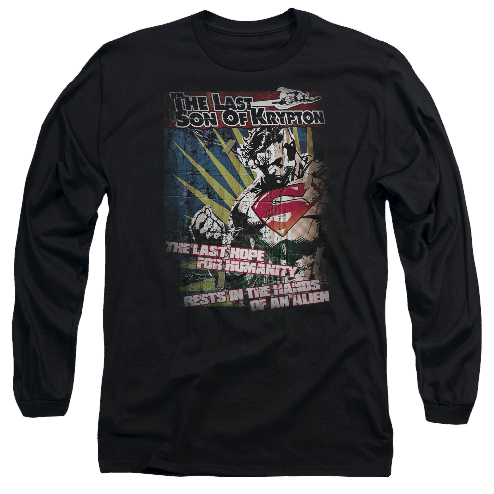 Superman Last Hope - Men's Long Sleeve T-Shirt Men's Long Sleeve T-Shirt Superman   