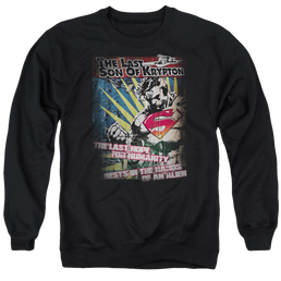 Superman Last Hope - Men's Crewneck Sweatshirt Men's Crewneck Sweatshirt Superman   