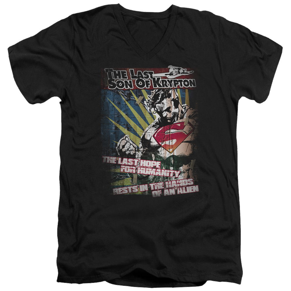 Superman Last Hope - Men's V-Neck T-Shirt Men's V-Neck T-Shirt Superman   