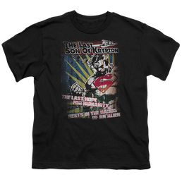 Superman Last Hope - Youth T-Shirt Youth T-Shirt (Ages 8-12) Superman   