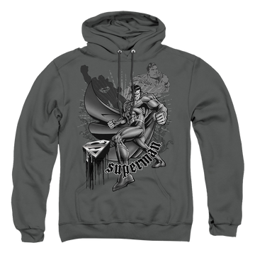 Superman Fight And Flight - Pullover Hoodie Pullover Hoodie Superman   