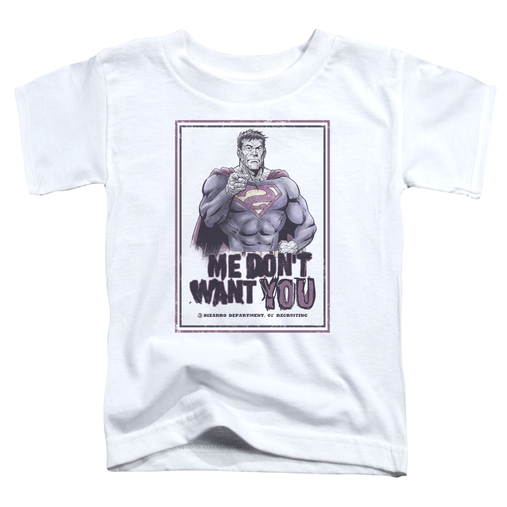 Superman Dont Want You - Toddler T-Shirt Toddler T-Shirt Superman   