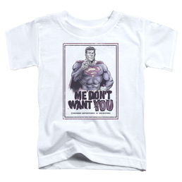 Superman Dont Want You - Toddler T-Shirt Toddler T-Shirt Superman   