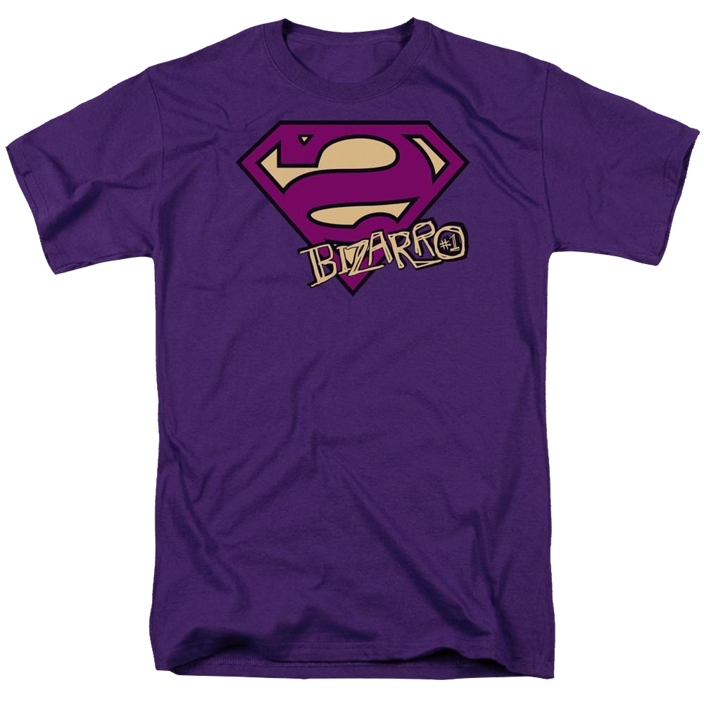 Superman Bizarro Shield - Men's Regular Fit T-Shirt Men's Regular Fit T-Shirt Superman   