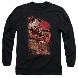 Superman Supes Vs Darkseid - Men's Long Sleeve T-Shirt Men's Long Sleeve T-Shirt Superman   