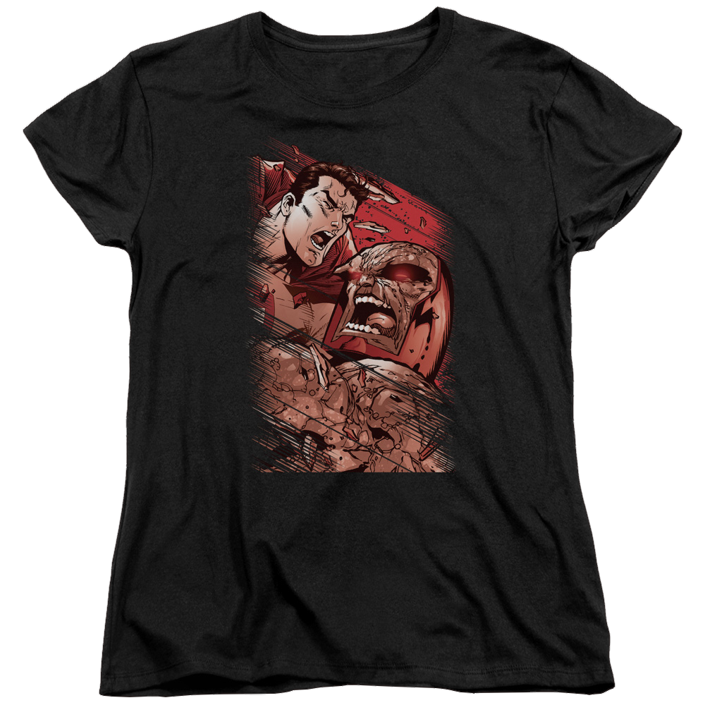 Superman Supes Vs Darkseid - Women's T-Shirt Women's T-Shirt Superman   
