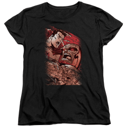 Superman Supes Vs Darkseid - Women's T-Shirt Women's T-Shirt Superman   