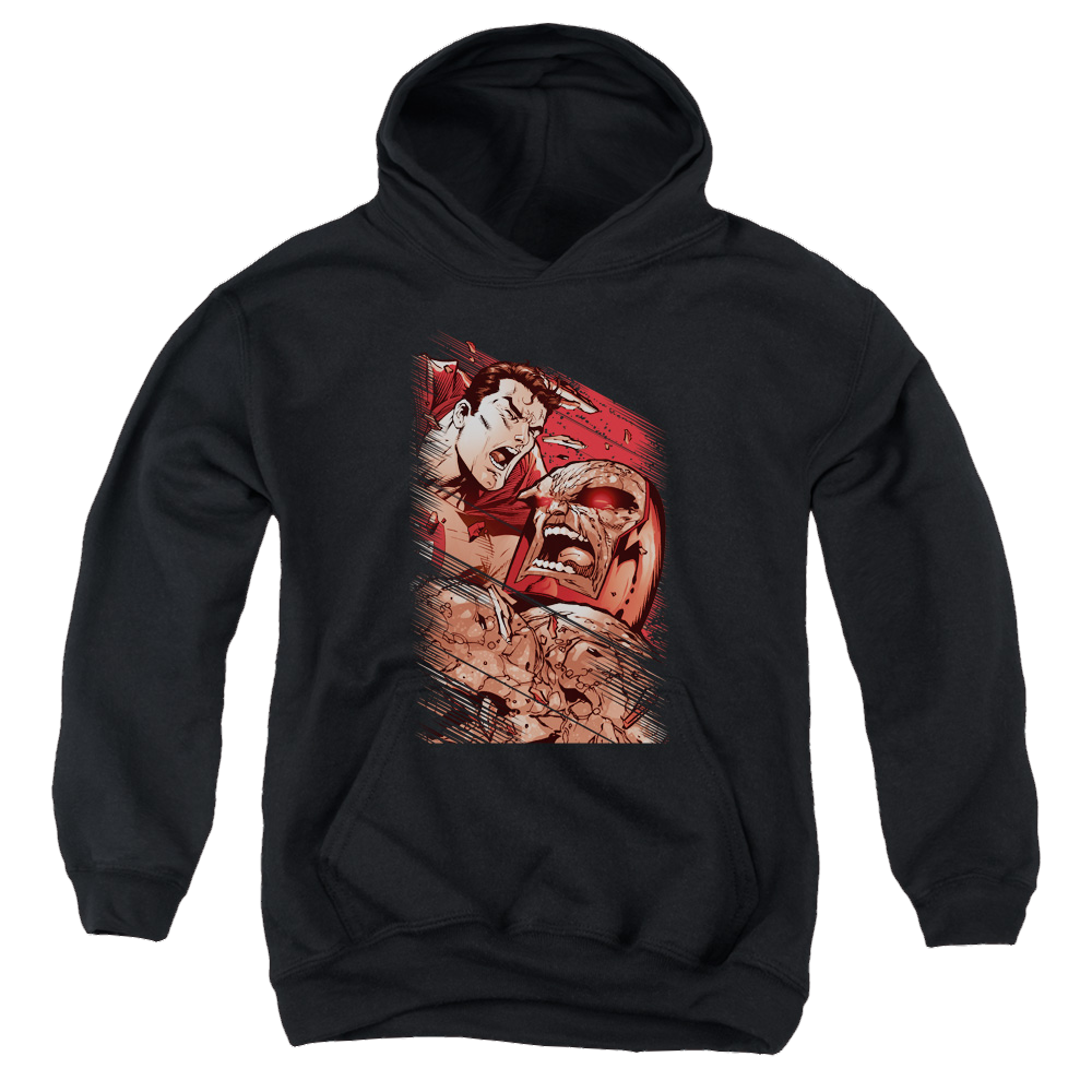 Superman Supes Vs Darkseid - Youth Hoodie Youth Hoodie (Ages 8-12) Superman   