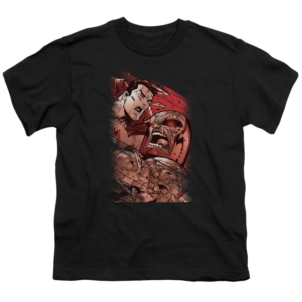 Superman Supes Vs Darkseid - Youth T-Shirt Youth T-Shirt (Ages 8-12) Superman   