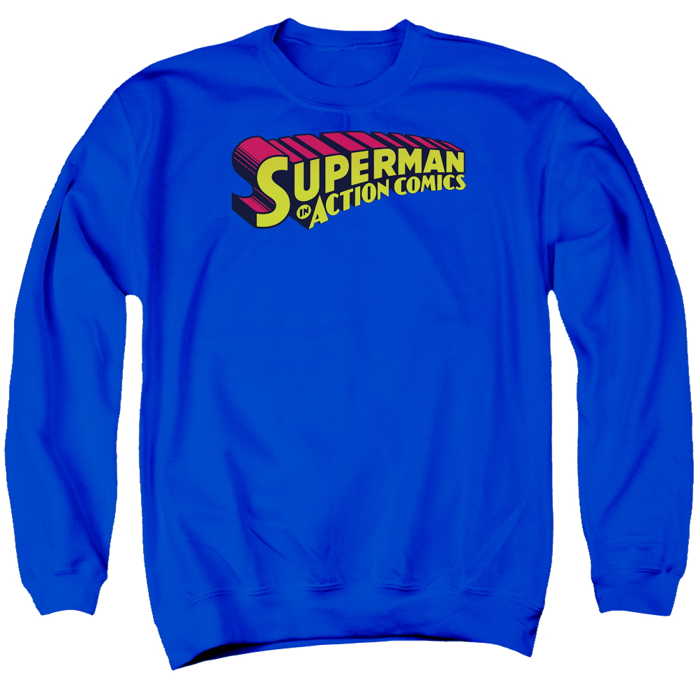 Superman Superman In - Men's Crewneck Sweatshirt Men's Crewneck Sweatshirt Superman   