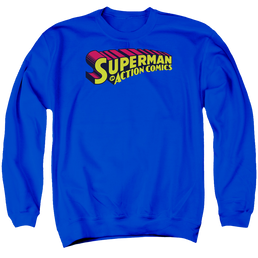 Superman Superman In - Men's Crewneck Sweatshirt Men's Crewneck Sweatshirt Superman   