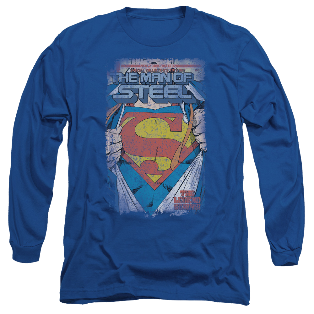 Superman Legendary - Men's Long Sleeve T-Shirt Men's Long Sleeve T-Shirt Superman   