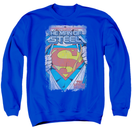 Superman Legendary - Men's Crewneck Sweatshirt Men's Crewneck Sweatshirt Superman   