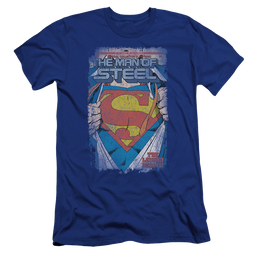 Superman Legendary - Men's Premium Slim Fit T-Shirt Men's Premium Slim Fit T-Shirt Superman   