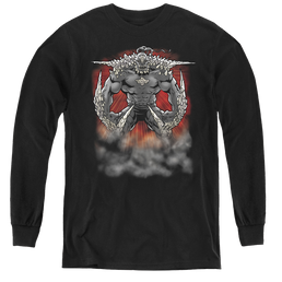 Superman Doomsday Dust - Youth Long Sleeve T-Shirt Youth Long Sleeve T-Shirt Superman   