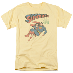 Superman #57 Cover - Men's Regular Fit T-Shirt Men's Regular Fit T-Shirt Superman   