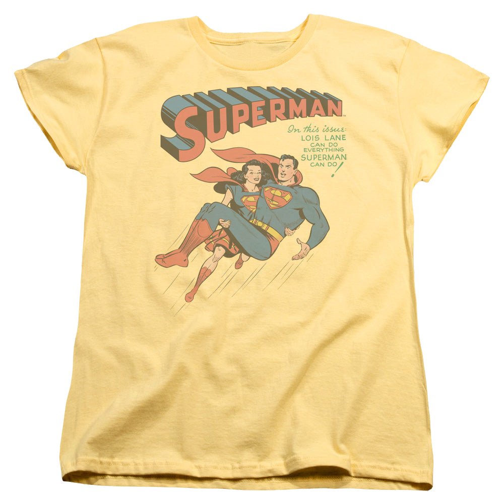 Superman #57 Cover - Women's T-Shirt Women's T-Shirt Superman   