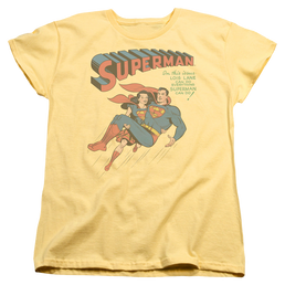 Superman #57 Cover - Women's T-Shirt Women's T-Shirt Superman   