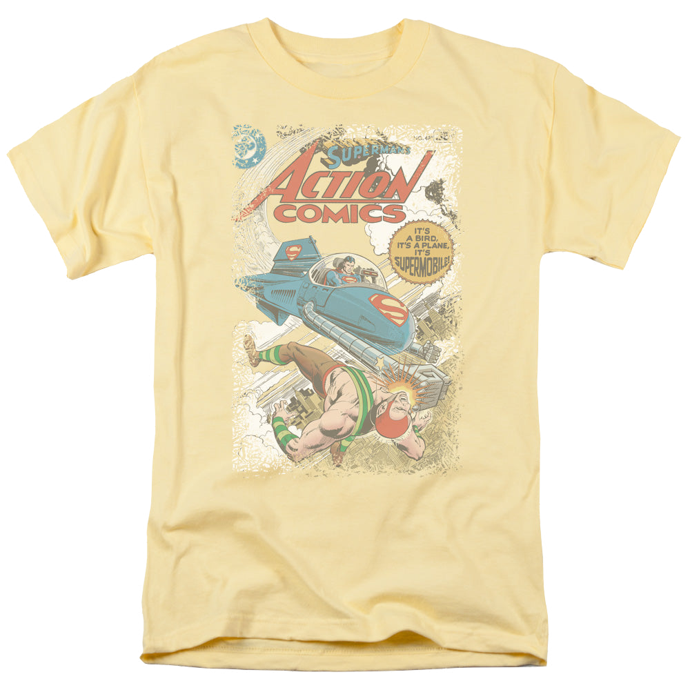 Superman Action #481 Cover - Men's Regular Fit T-Shirt Men's Regular Fit T-Shirt Superman   
