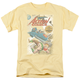 Superman Action #481 Cover - Men's Regular Fit T-Shirt Men's Regular Fit T-Shirt Superman   