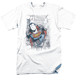 Superman Action #419 Distress - Men's Regular Fit T-Shirt Men's Regular Fit T-Shirt Superman   