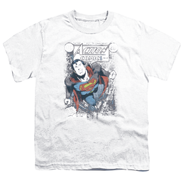 Superman Action #419 Distress - Youth T-Shirt Youth T-Shirt (Ages 8-12) Superman   