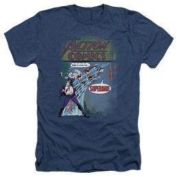 Superman Quick Change - Men's Heather T-Shirt Men's Heather T-Shirt Superman   