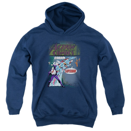 Superman Quick Change - Youth Hoodie Youth Hoodie (Ages 8-12) Superman   