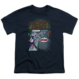 Superman Quick Change - Youth T-Shirt Youth T-Shirt (Ages 8-12) Superman   