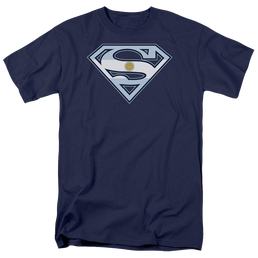 Superman Argentinian Shield - Men's Regular Fit T-Shirt Men's Regular Fit T-Shirt Superman   