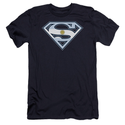 Superman Argentinian Shield - Men's Premium Slim Fit T-Shirt Men's Premium Slim Fit T-Shirt Superman   