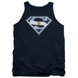 Superman Argentinian Shield - Men's Tank Top Men's Tank Superman   