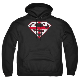 Superman English Shield - Pullover Hoodie Pullover Hoodie Superman   
