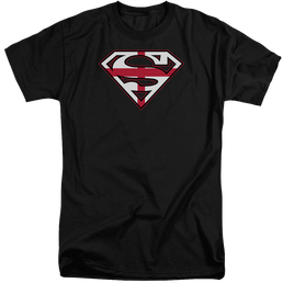 Superman English Shield - Men's Tall Fit T-Shirt Men's Tall Fit T-Shirt Superman   