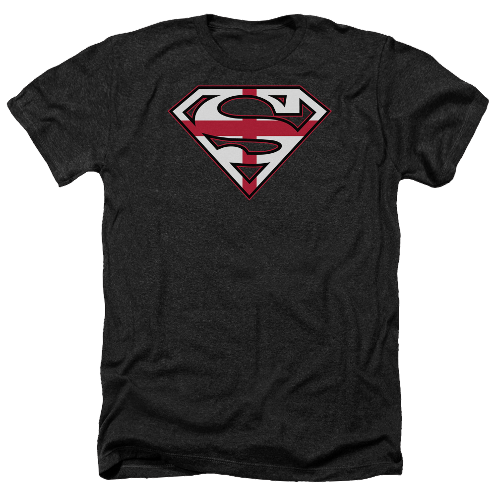 Superman English Shield - Men's Heather T-Shirt Men's Heather T-Shirt Superman   
