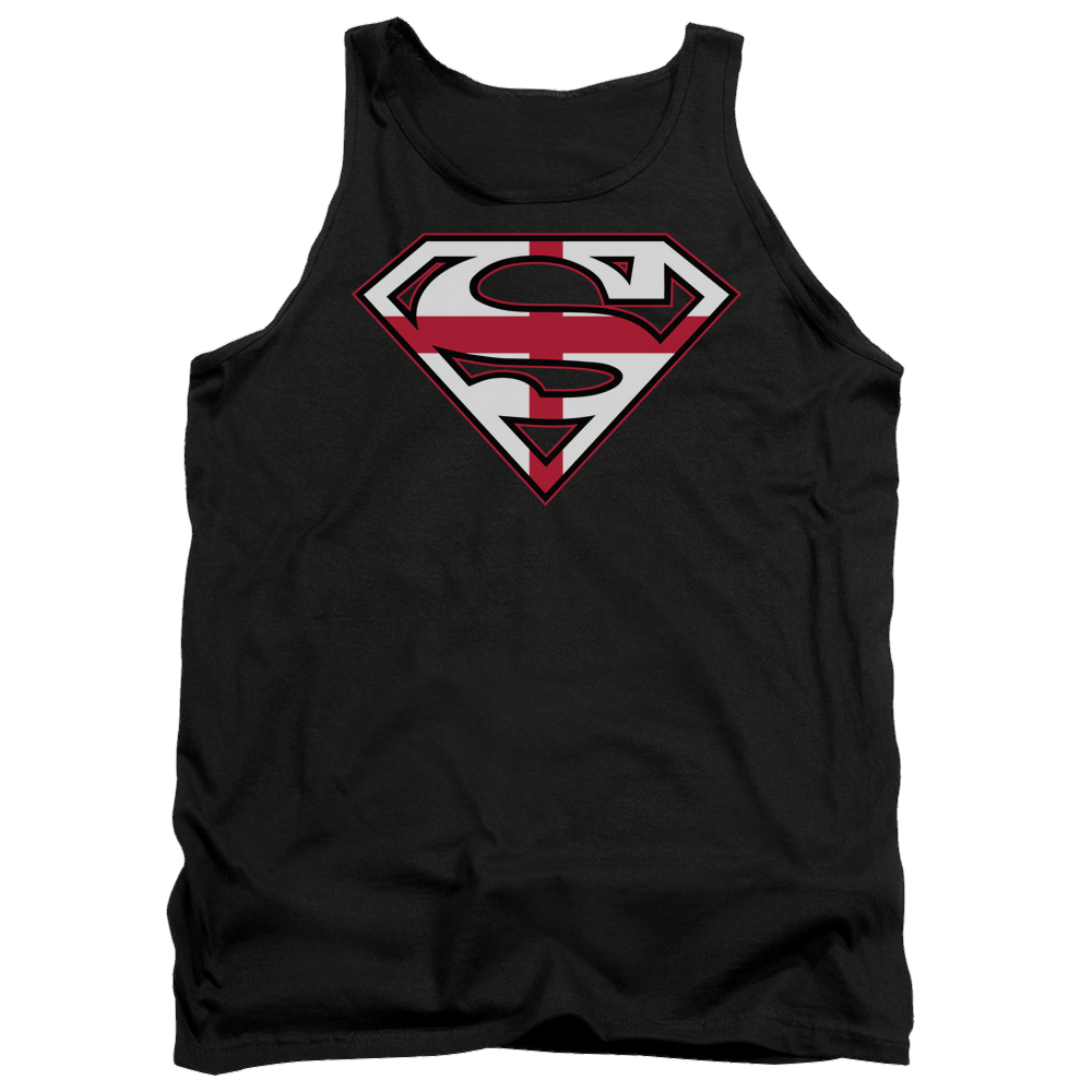 Superman English Shield - Men's Tank Top Men's Tank Superman   